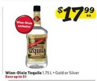 Winn Dixie Winn Dixie Tequila offer