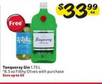 Winn Dixie Tanqueray Gin offer
