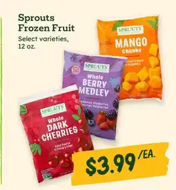 Sprouts Farmers Market Sprouts Frozen Fruit offer