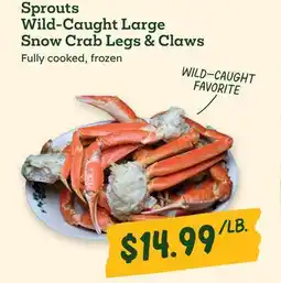 Sprouts Farmers Market Sprouts Wild-Caught Large Snow Crab Legs & Claws offer