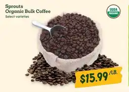 Sprouts Farmers Market Sprouts Organic Bulk Coffee offer