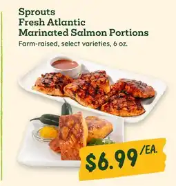 Sprouts Farmers Market Sprouts Fresh Atlantic Marinated Salmon Portions offer