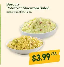 Sprouts Farmers Market Sprouts Potato or Macaroni Salad offer