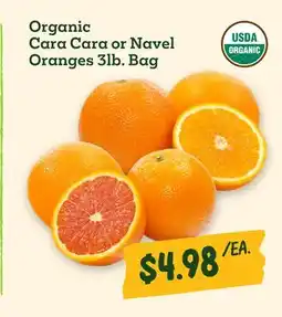 Sprouts Farmers Market Organic Cara Cara or Navel Oranges offer