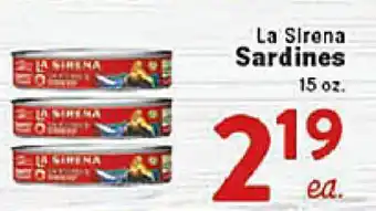 Rio Valley Market La Sirena Sardines offer
