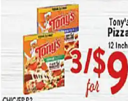 Rio Valley Market Tony's Pizza offer