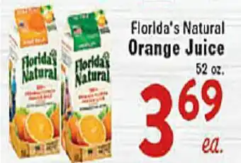 Rio Valley Market Florida's Natural Orange Juice offer