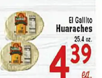 Rio Valley Market El Gallito Huaraches offer