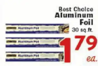 Rio Valley Market Best Choice Aluminum Foil offer