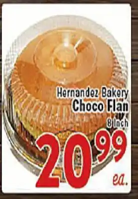Rio Valley Market Hernandez Bakery Choco Flan offer
