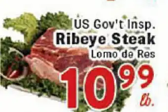 Rio Valley Market US Gov't Insp. Ribeye Steak offer