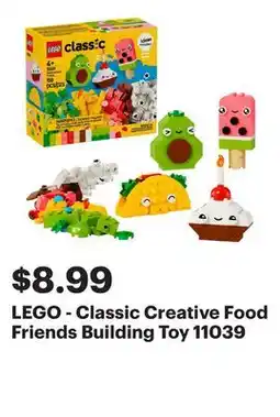 Best Buy LEGO - Classic Creative Food Friends Building Toy 11039 offer