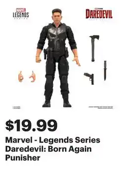 Best Buy Marvel - Legends Series Daredevil: Born Again Punisher offer