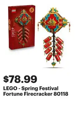 Best Buy LEGO - Spring Festival Fortune Firecracker 80118 offer