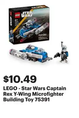 Best Buy LEGO - Star Wars Captain Rex Y-Wing Microfighter Building Toy 75391 offer