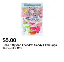 Five Below Hello Kitty And Friends Candy Filled Eggs 12-Count 2.12oz offer