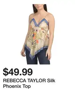 Marshalls REBECCA TAYLOR Silk Phoenix Top offer