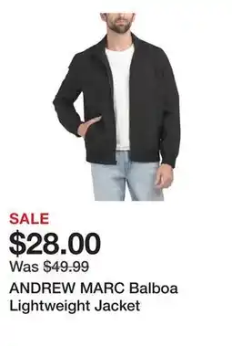 Marshalls ANDREW MARC Balboa Lightweight Jacket offer