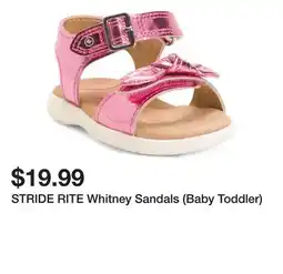Marshalls STRIDE RITE Whitney Sandals (Baby Toddler) offer