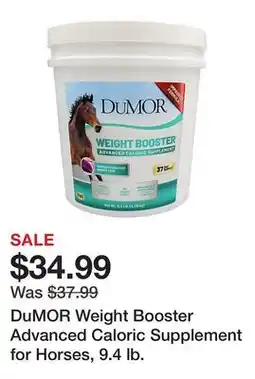 Tractor Supply Company DuMOR Weight Booster Advanced Caloric Supplement for Horses, 9.4 lb offer
