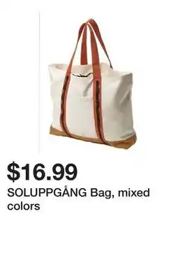 Ikea SOLUPPGÅNG Bag, mixed colors offer