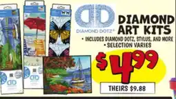 Ollie's DIAMOND ART KITS offer