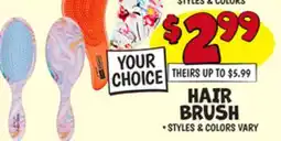 Ollie's HAIR BRUSH offer