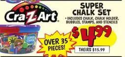 Ollie's SUPER CHALK SET offer