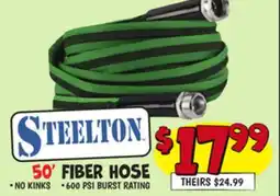 Ollie's STEELTON 50' FIBER HOSE offer