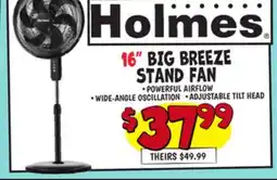 Ollie's 16 BIG BREEZE STAND FAN offer