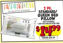 Ollie's 2 PK. STANDARD/QUEEN BED PILLOW offer