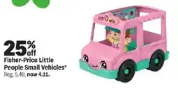 Meijer Fisher-Price Little People Small Vehicles offer