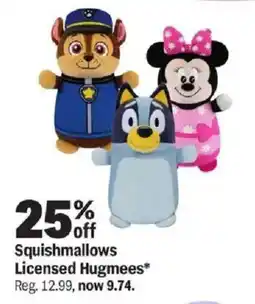 Meijer Squishmallows Licensed Hugmees offer
