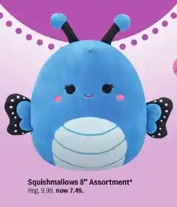 Meijer Squishmallows 8" Assortment offer