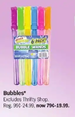 Meijer Bubbles offer
