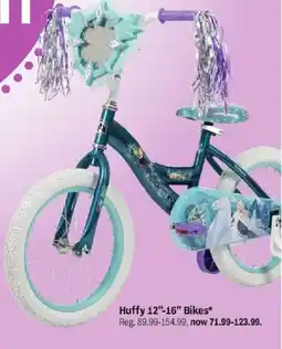 Meijer Huffy 12" - 16" Bikes offer