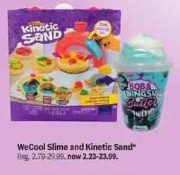 Meijer WeCool Slime and Kinetic Sand offer