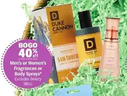Meijer Men's or Women's Fragrances or Body Sprays offer