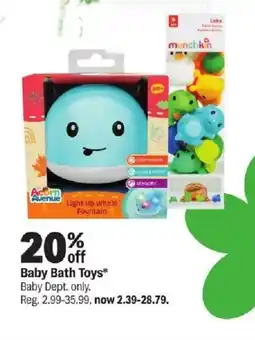 Meijer Baby Bath Toys offer