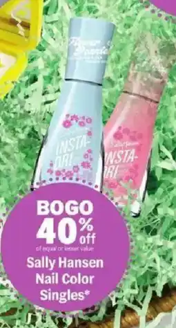 Meijer Sally hansen nail color singles offer