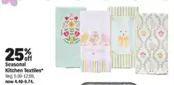 Meijer Seasonal Kitchen Textiles offer