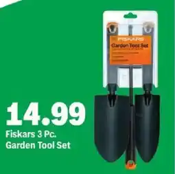 Meijer Fiskars 3 Pc. Garden Tool Set offer