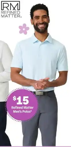 Meijer Refined Matter Men's Polos offer
