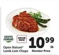 Safeway Open Nature Lamb Loin Chops offer