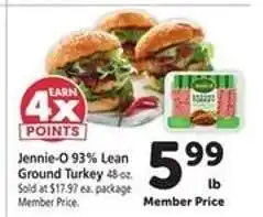 Safeway Jennie-O 93% Lean Ground Turkey offer
