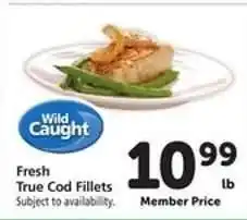 Safeway Fresh True Cod Fillets offer