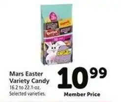 Safeway Mars Easter Variety Candy offer