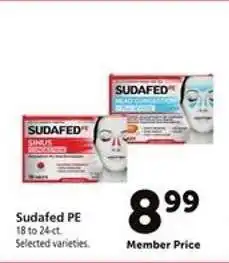 Safeway Sudafed PE offer