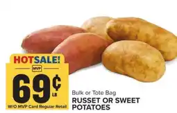 Food Lion Russet or Sweet Potatoes offer