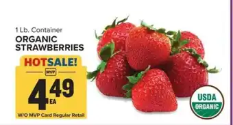 Food Lion Organic Strawberries offer